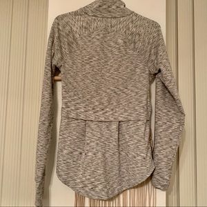 Heathered Athletic Zip Up